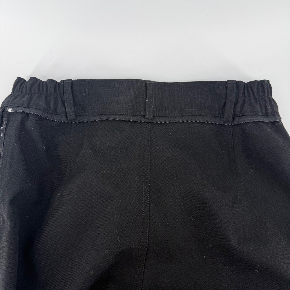 BMW Motorrad Cover Pants Black Full Zip Knee Pads Waterproof Breathable XS - Picture 11 of 16
